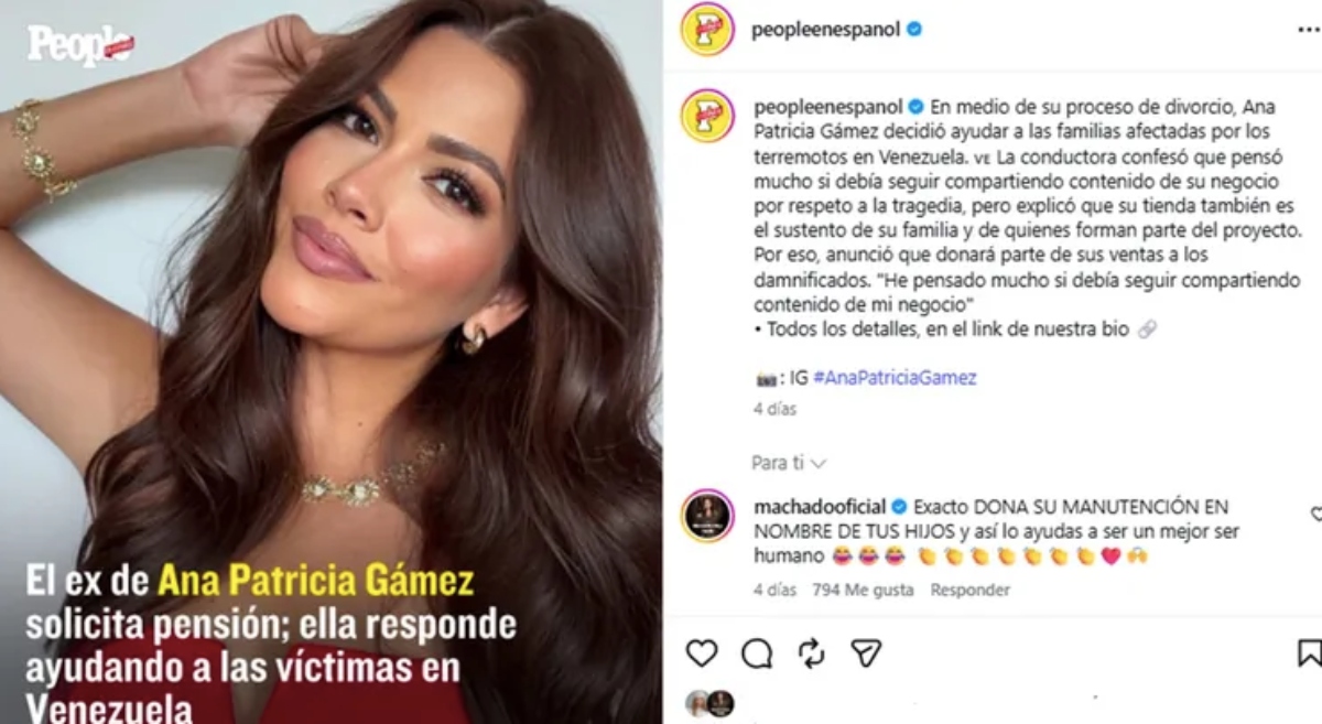 Alicia Machado aconseja Ana Patricia Gámez manutención marido