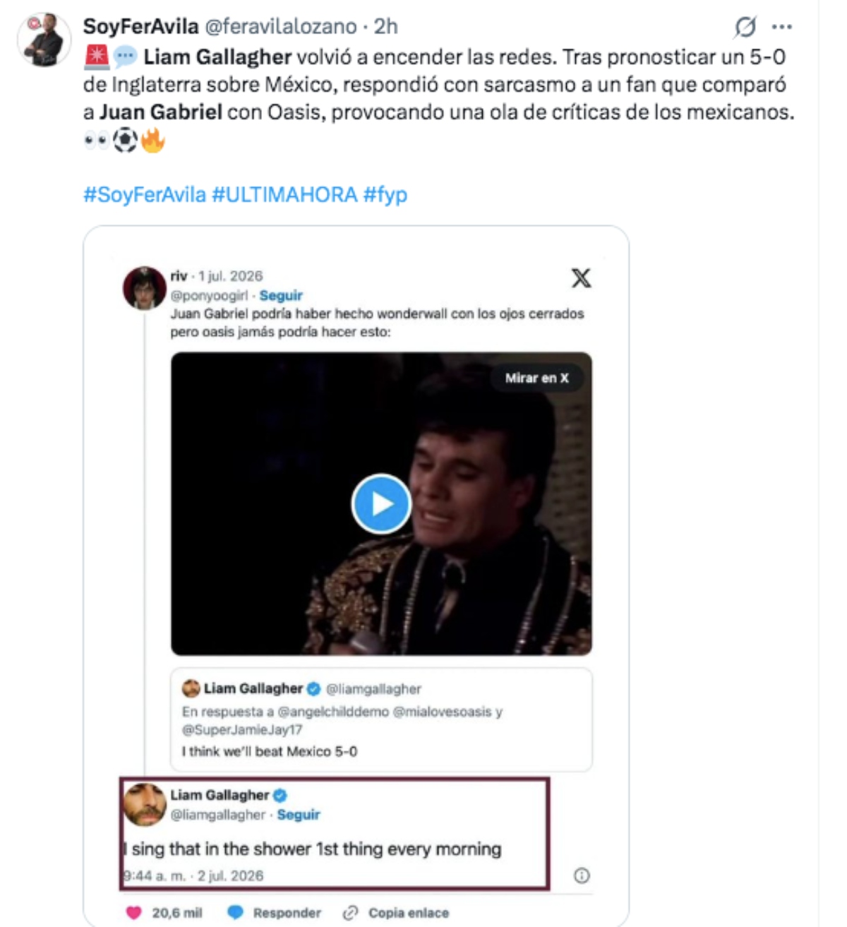 Juan Gabriel's popularity skyrockets thanks to the World Cup
