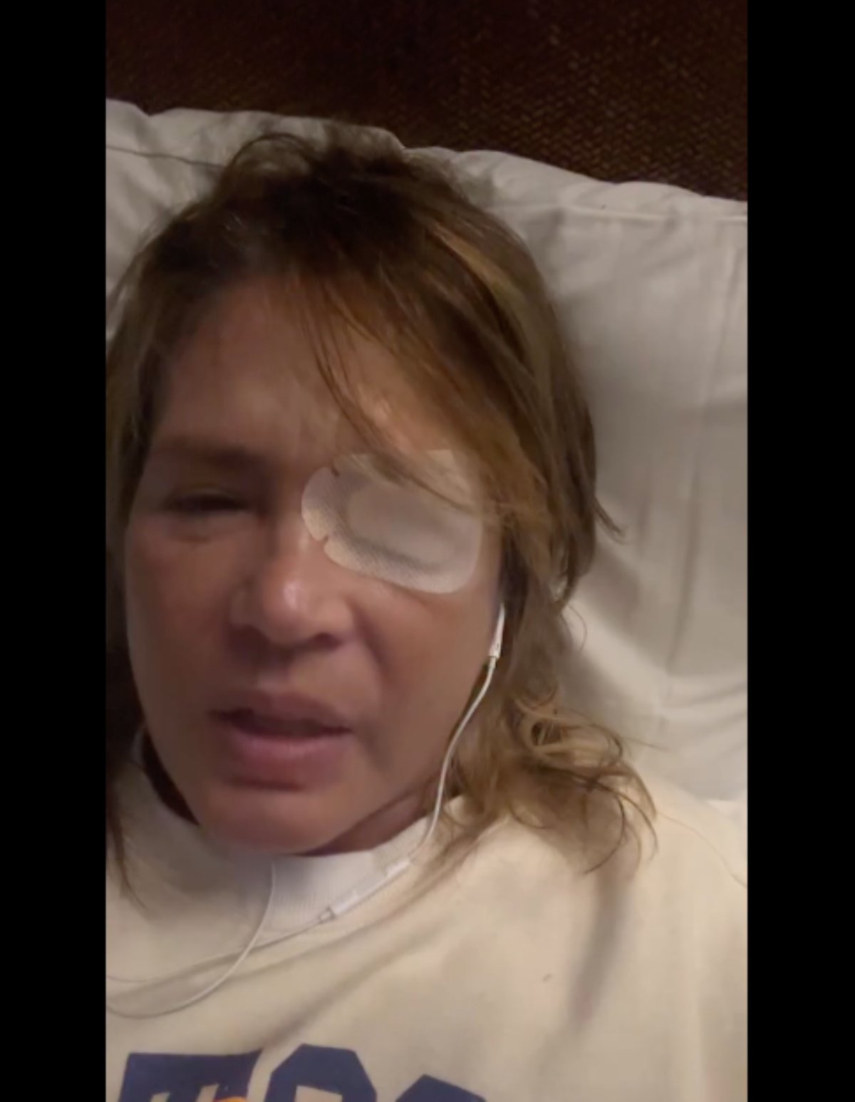Yolanda Andrade manda mensaje por el dolor en su cuerpo