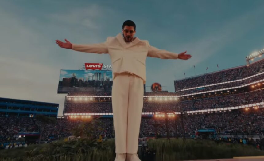 Bad Bunny Nominated for Emmys for His Super Bowl Performance