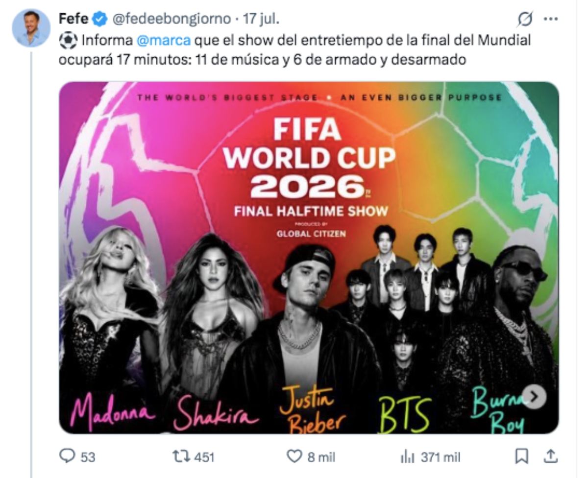Madonna, Shakira, and BTS's Halftime Show