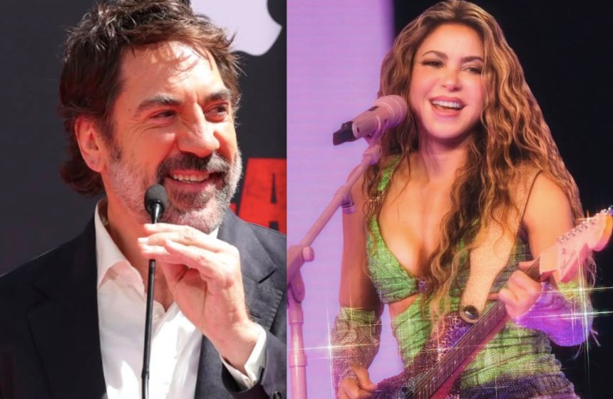 Javier Bardem 'goes wild' in the middle of Shakira's concert
