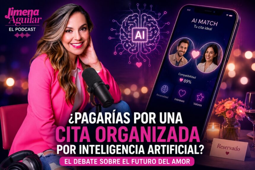 Event organized by artificial intelligence, artificial intelligence, Jimena Aguilar, Jimena Aguilar's Podcast, Nueva Onda Podcasts
