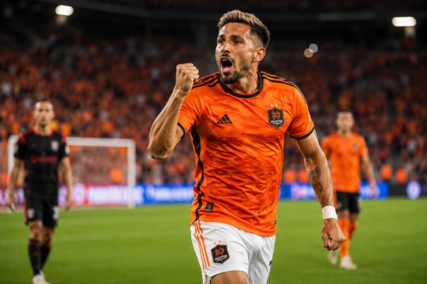 Héctor Herrera anota golazo con Houston
