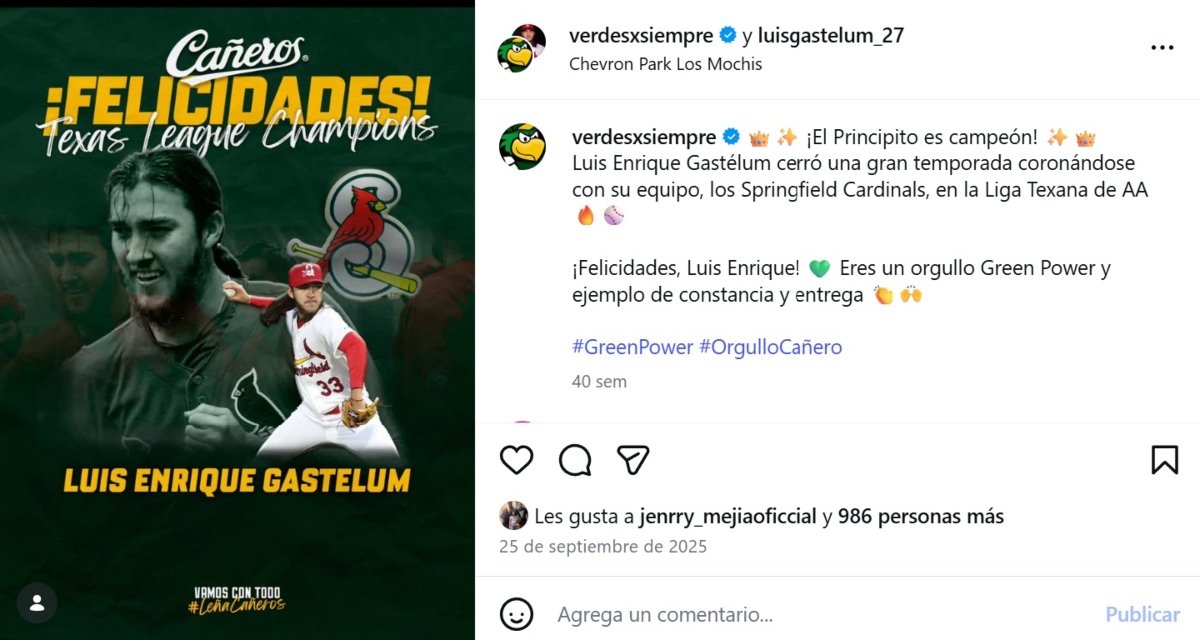Luis Enrique Gastelum MLB