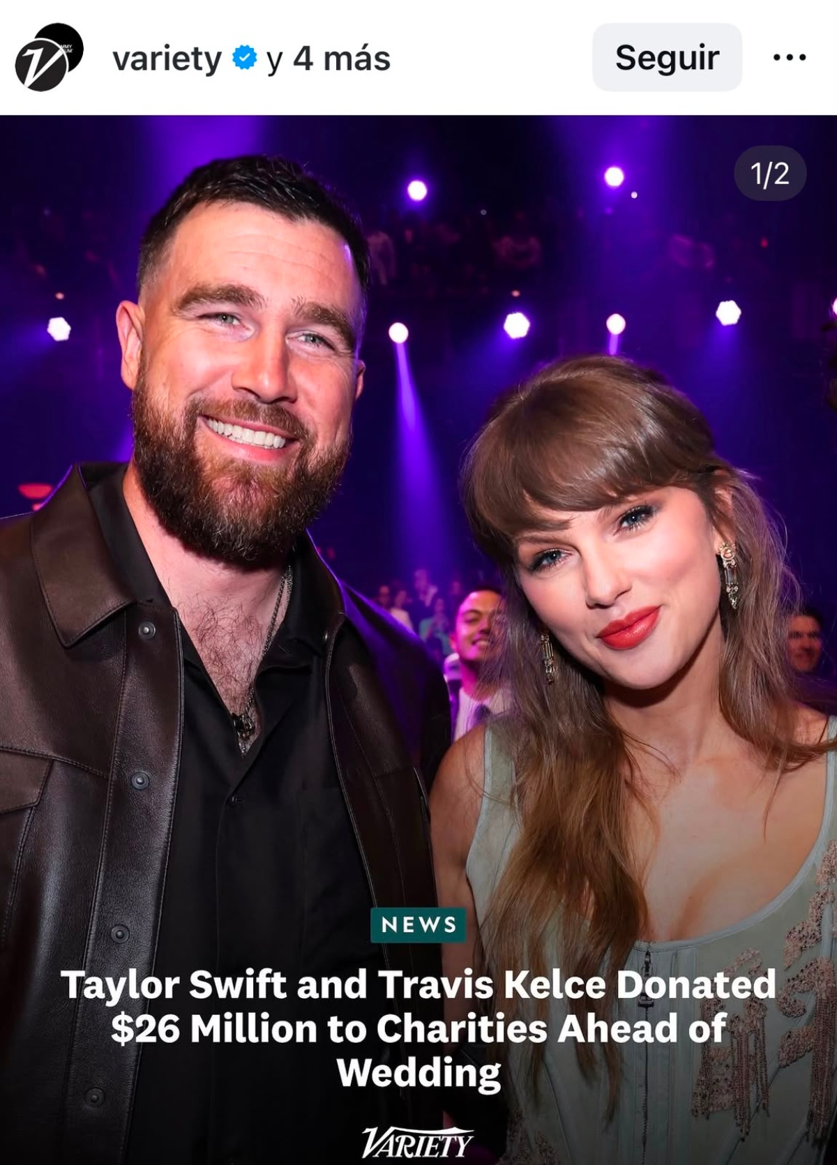 Taylor Swift se casa con Travis Kelce en el Madison Square Garden