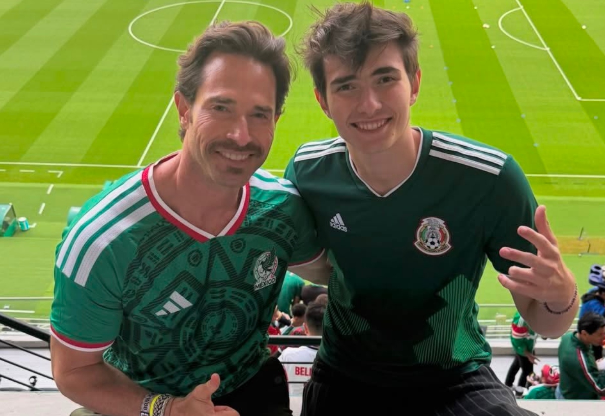 Hijo de Sebastián Rulli se roba todas las miradas