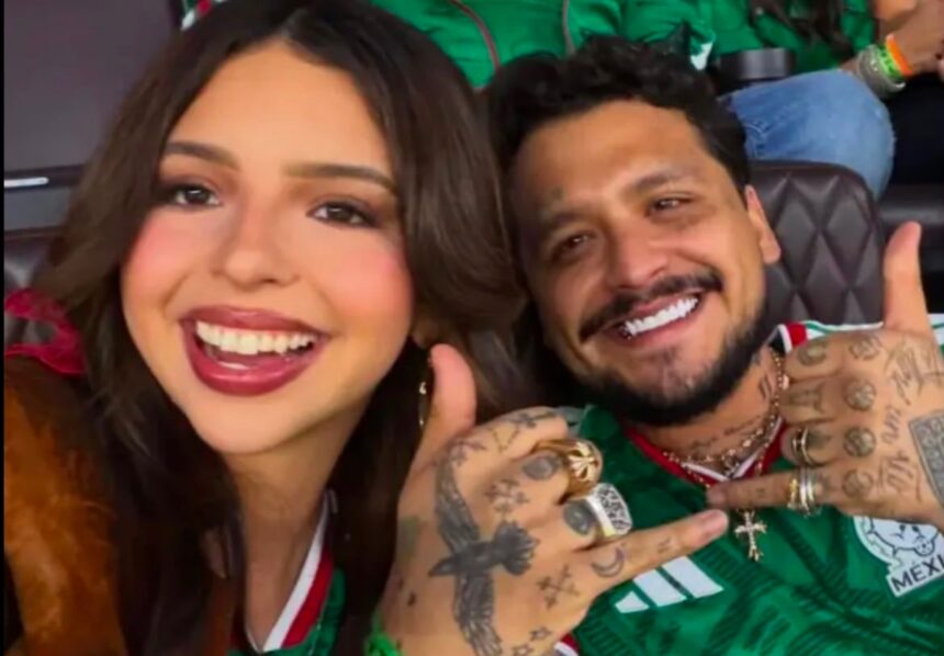 Video: Ángela Aguilar Calling Christian Nodal "Amor" Again