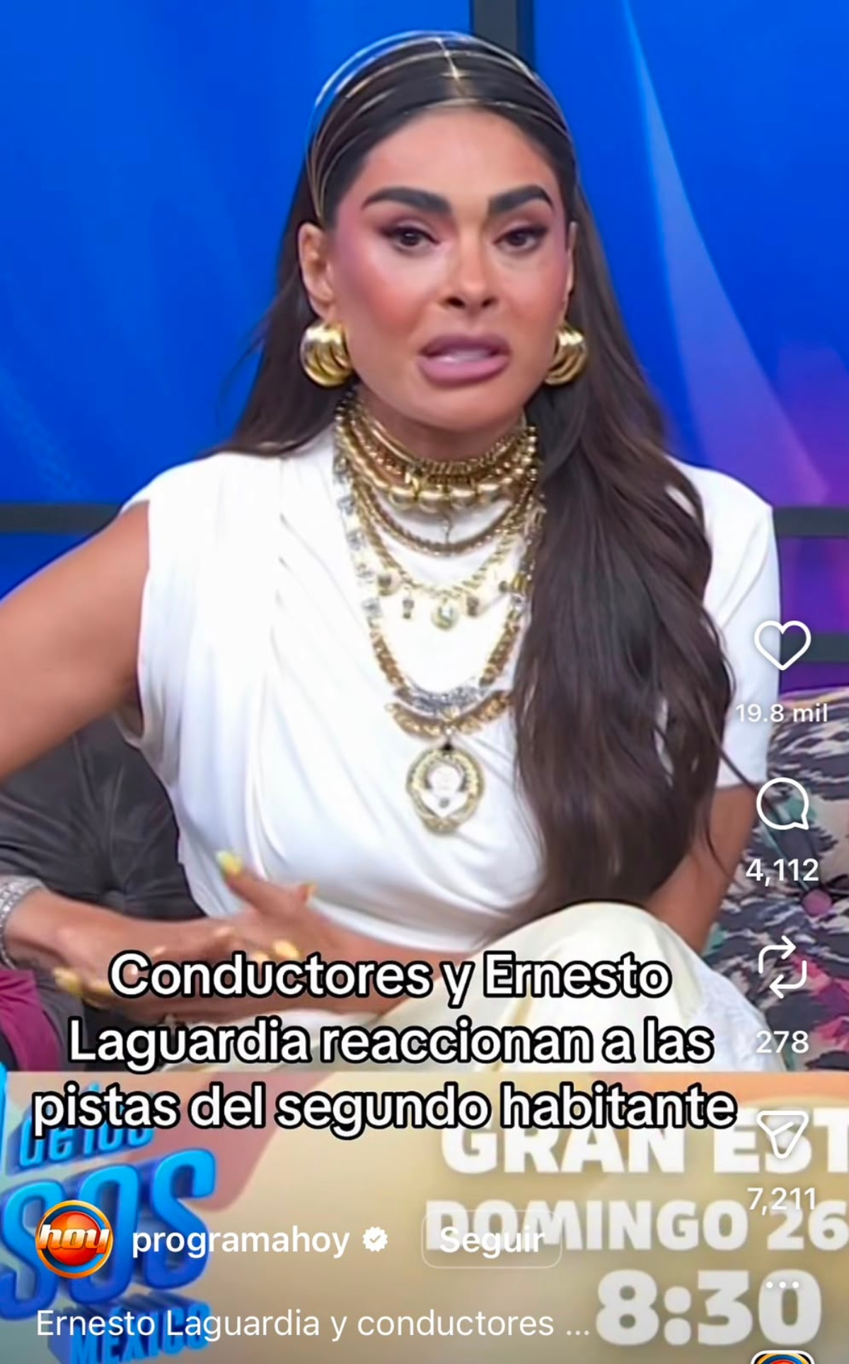 Galilea Montijo es duramente criticada por su rostro con cirugías