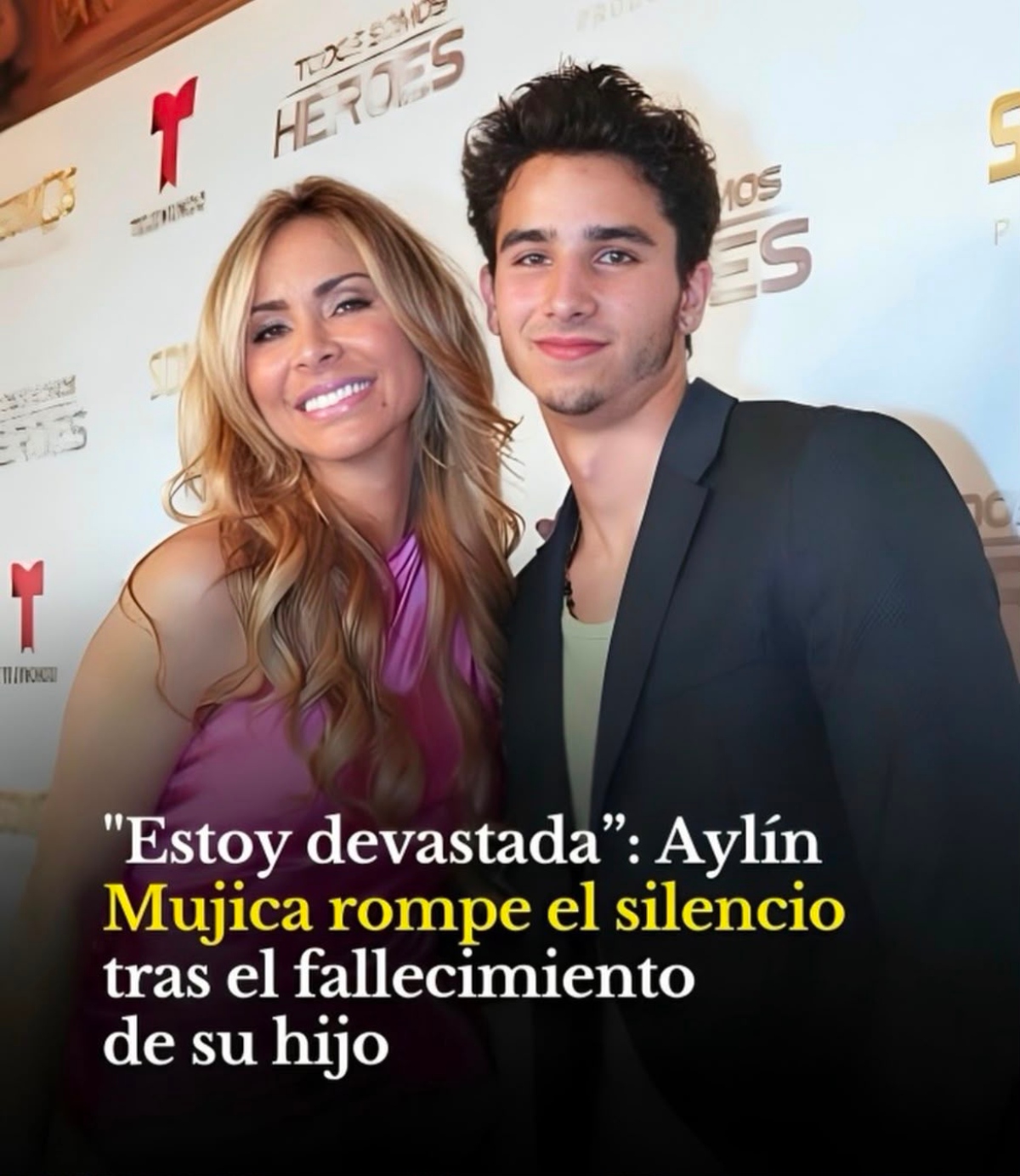 Tras muerte de su hijo Aylín Mujica deja devastador mensaje