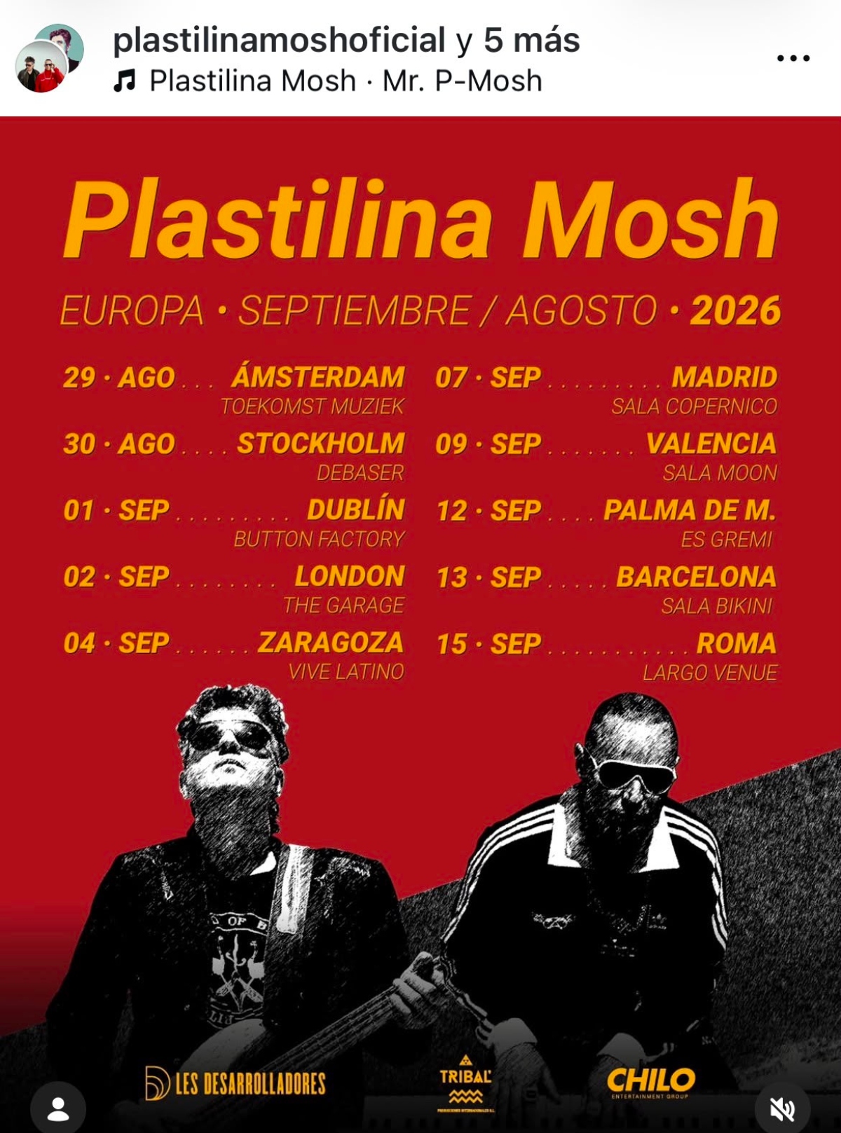 Plastilina Mosh Celebrates 30 Years in the Business