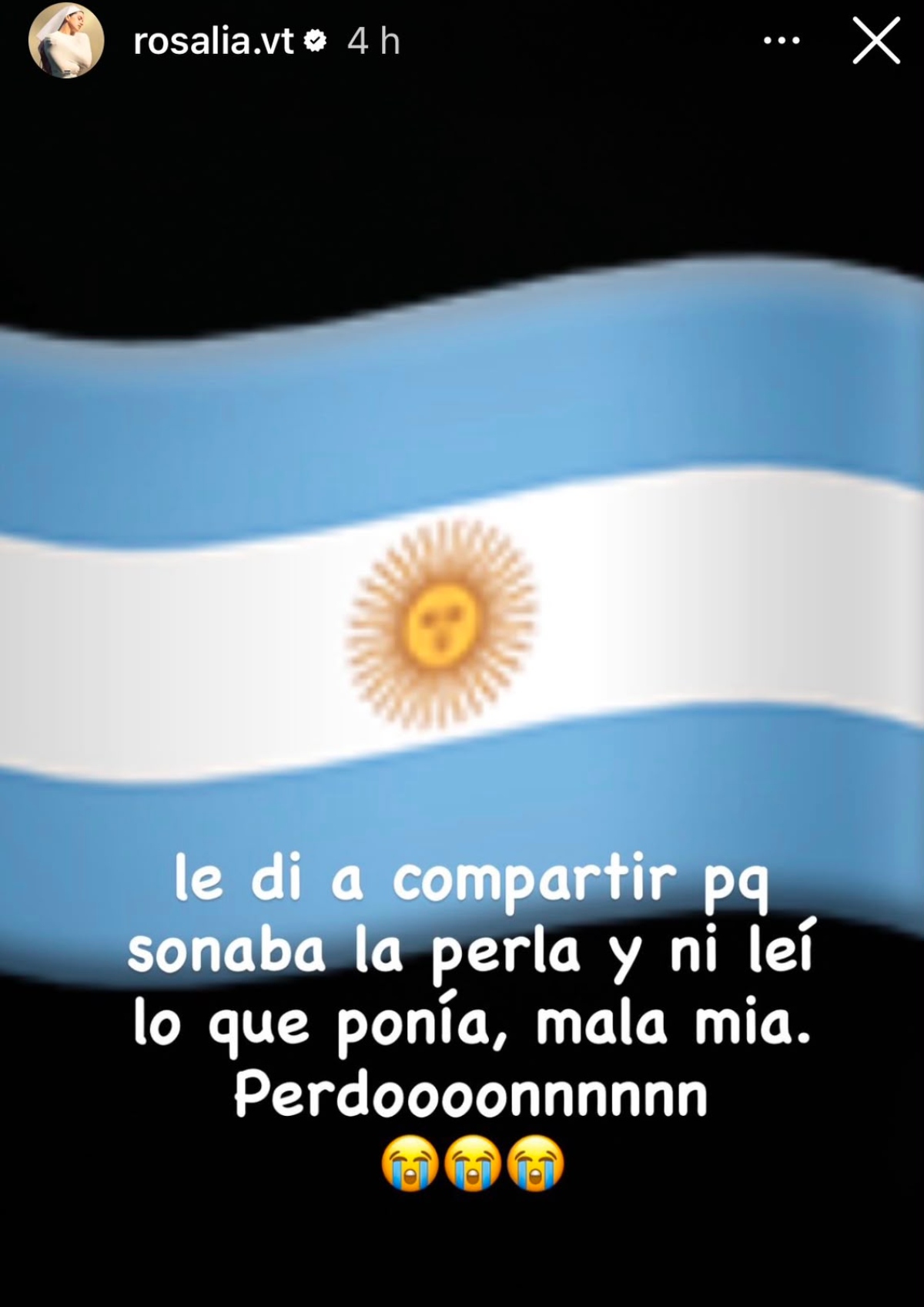 Rosalía Sparks Controversy with Post Criticizing Argentina