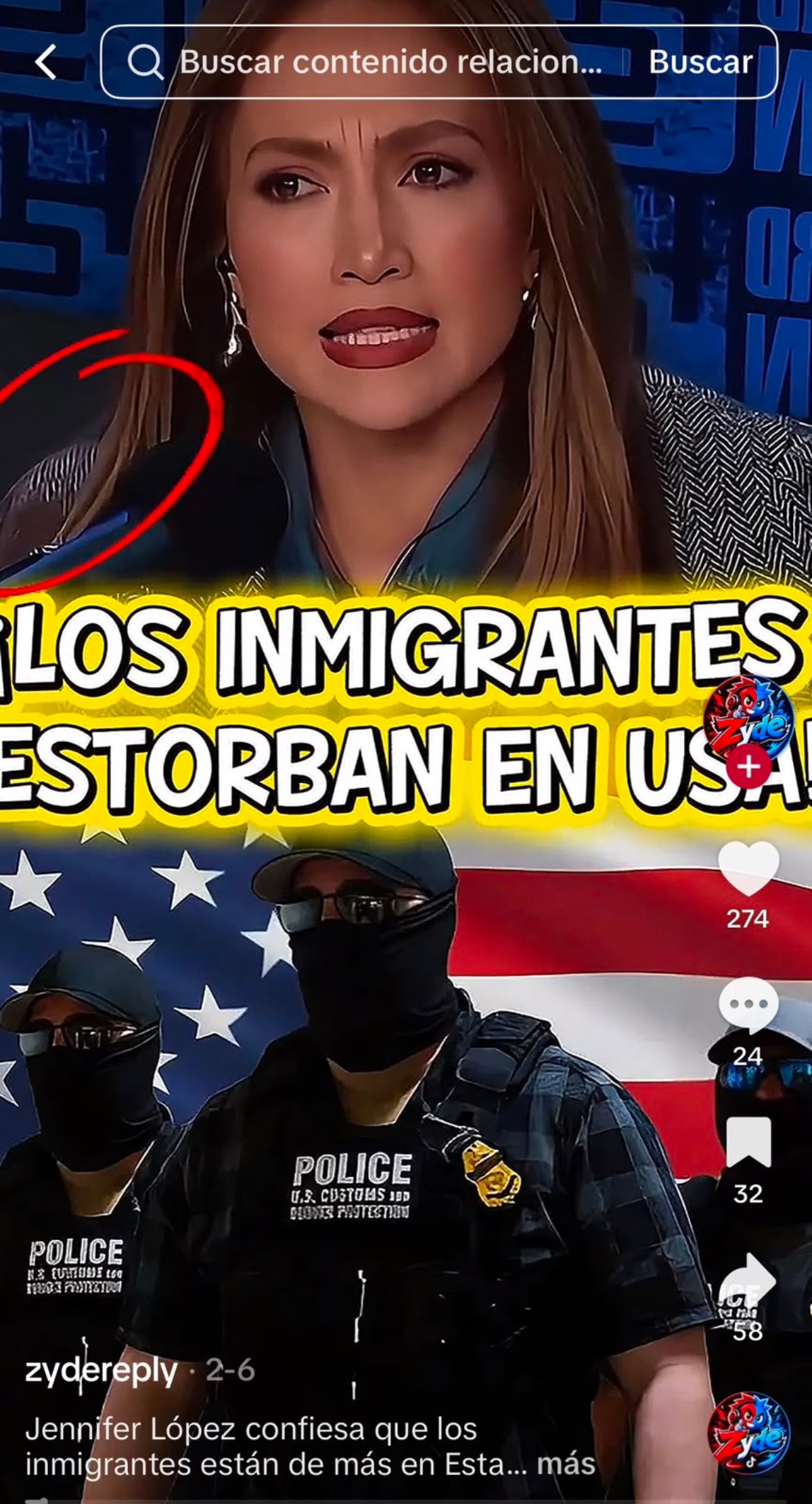Jennifer López apoya ICE Supuestos videos generan controversia
