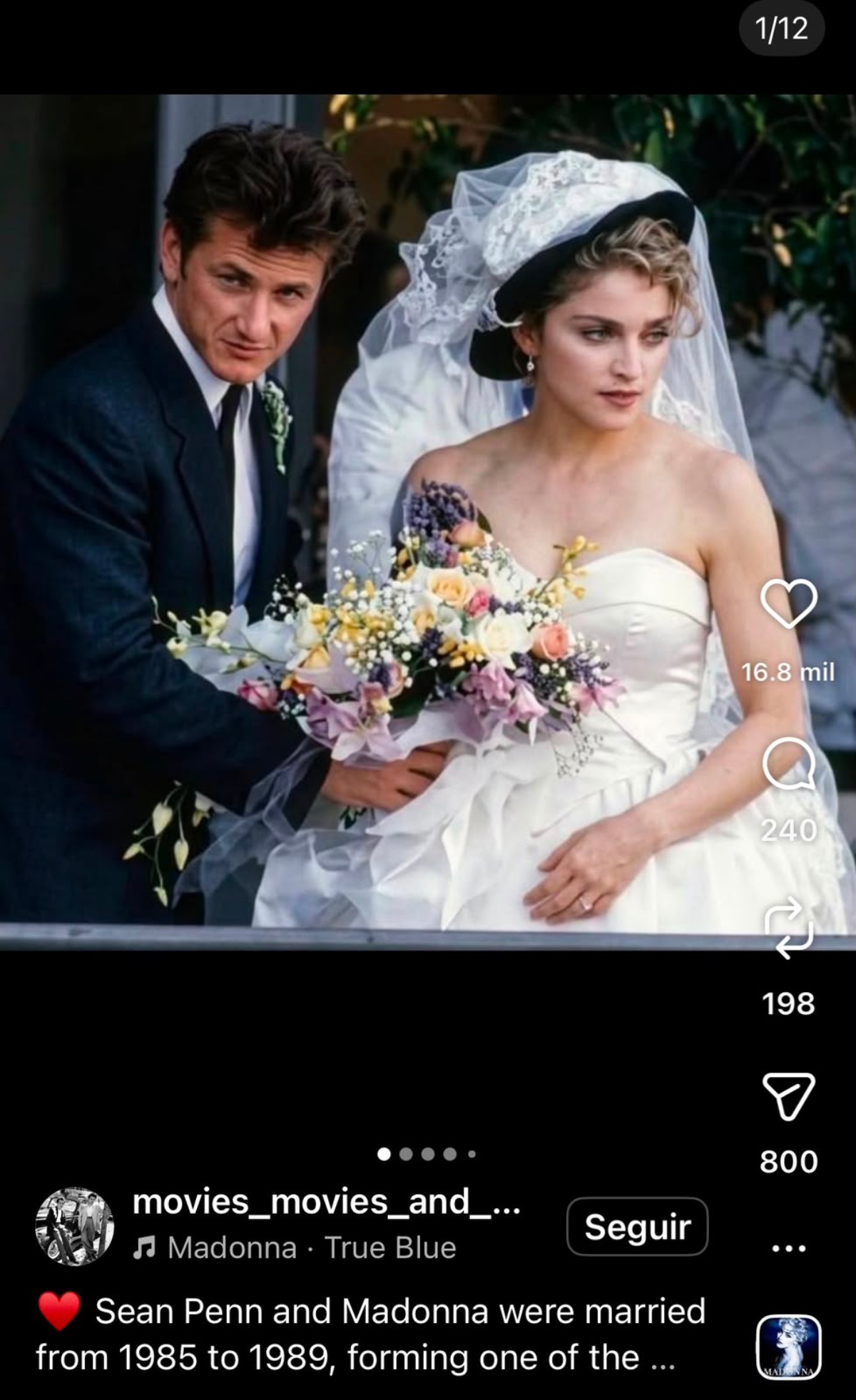 Madonna dedica nueva canción 'Bizarre' a ex marido Sean Penn