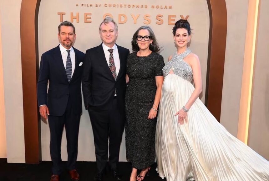 ¿La Odisea se convertirá en la película más taquillera de su director Christopher Nolan?