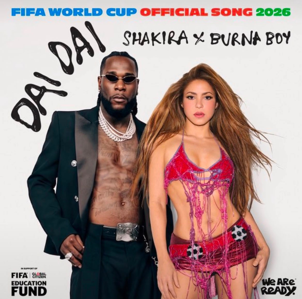 'Dai Dai' de Shakira reproducciones tras final del Mundial