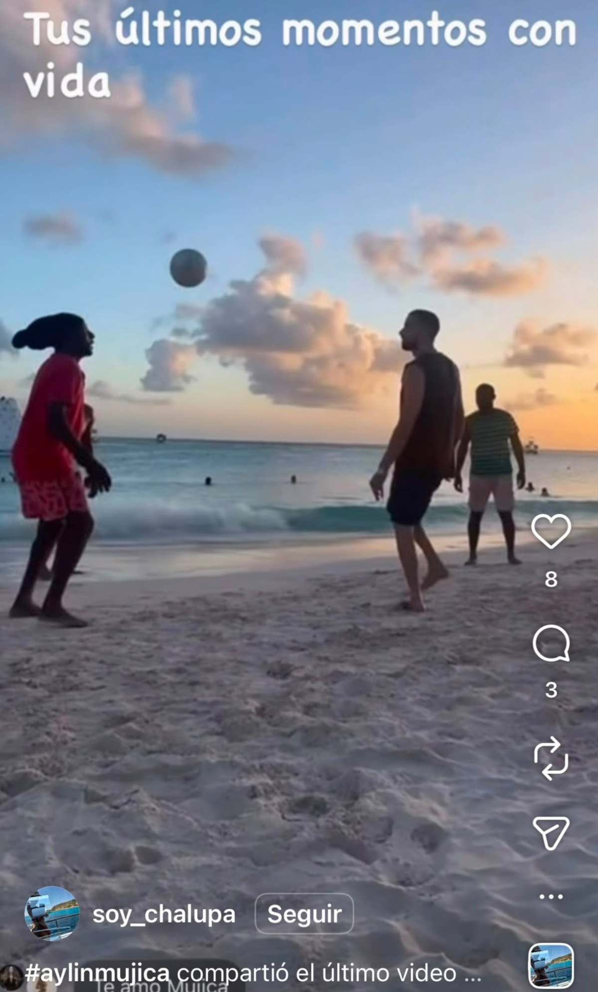 Aylín Mujica publica video de los últimos momentos en vida de su hijo