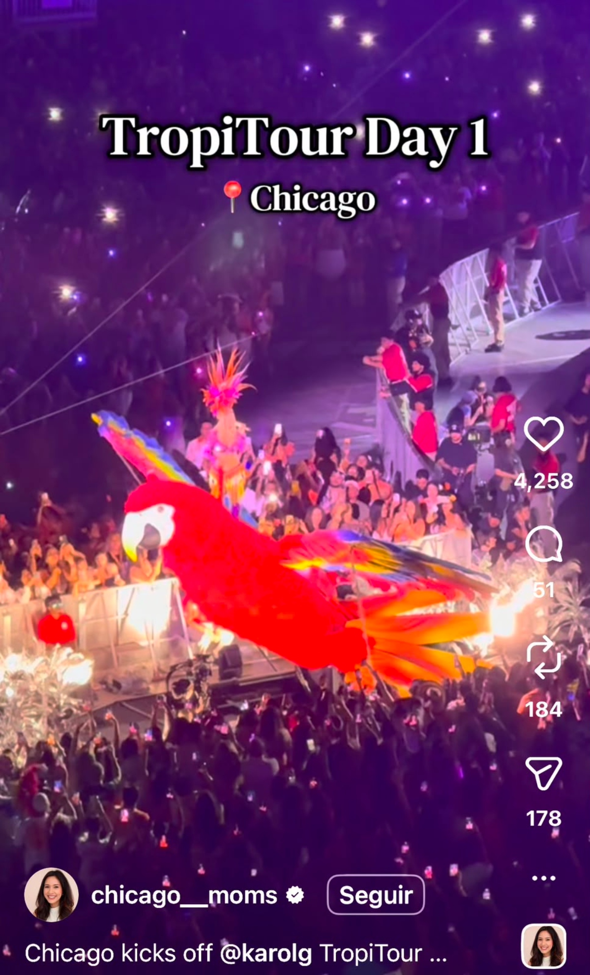 Karol G arranca en EEUU su 'Viajando Por El Mundo Tropitour'