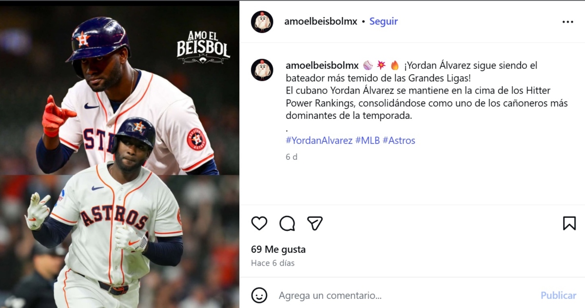 Yordan Álvarez récord Astros
