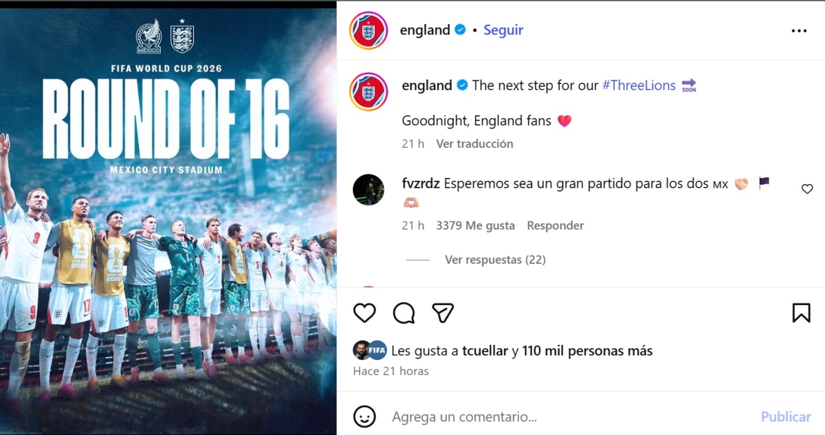 Selección Mexicana prepara duelo con Inglaterra