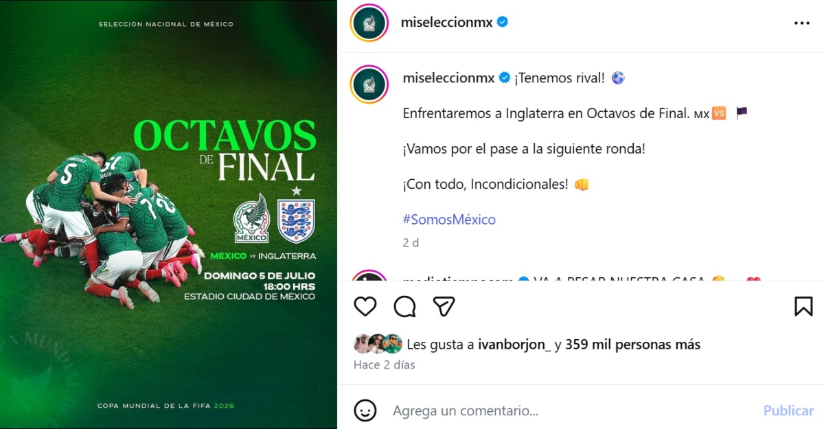 México vs Inglaterra posible alineación