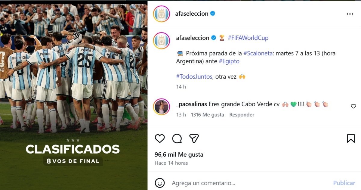 Mundial últimos clasificados octavos