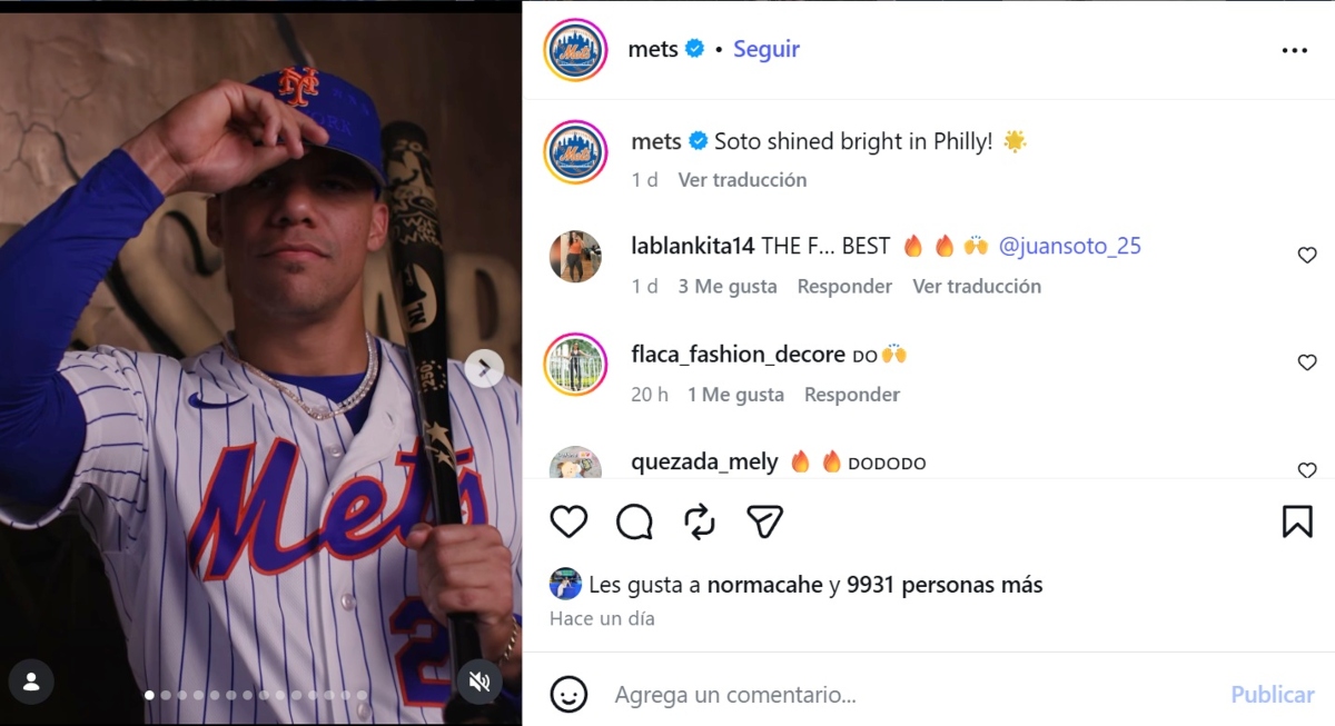 Mets vs Phillies abre segunda mitad, Juan Soto