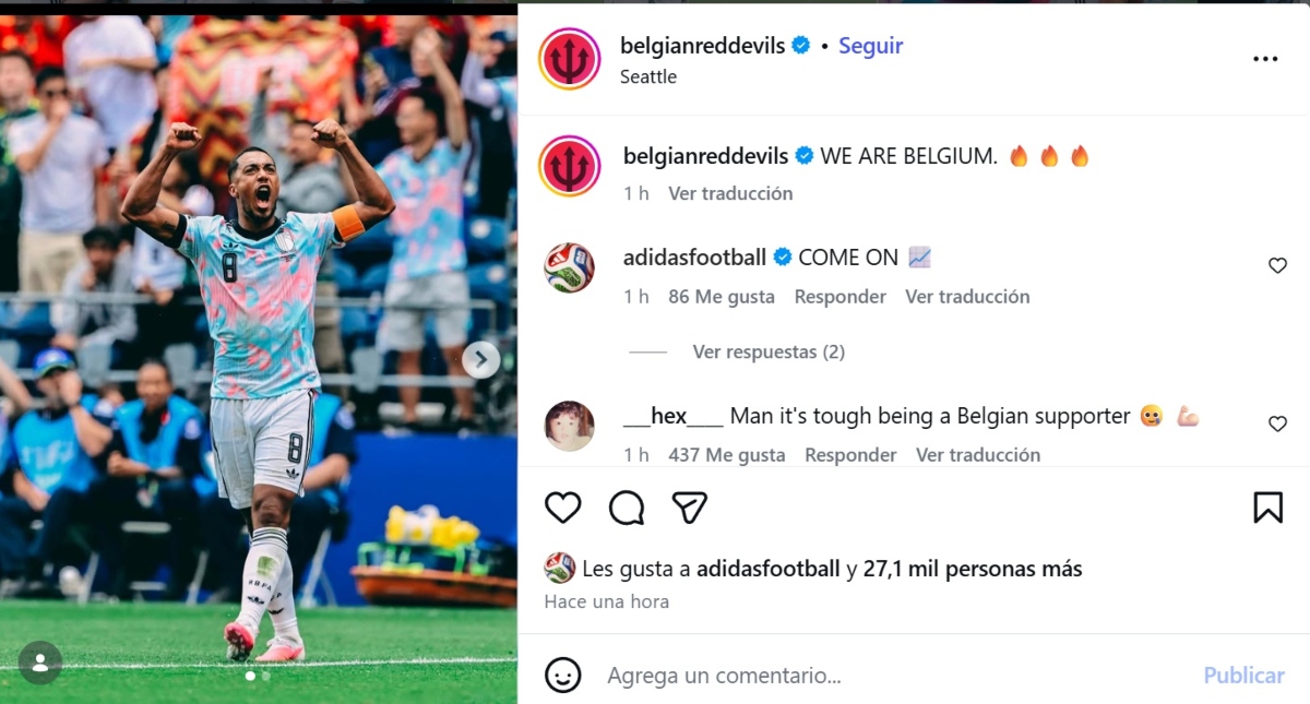 Bélgica remonta ante Senegal