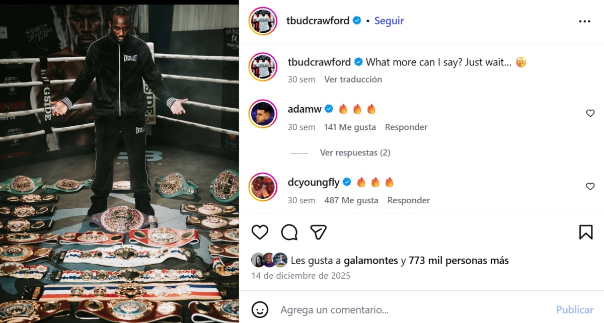 Terence Crawford anuncia su retiro