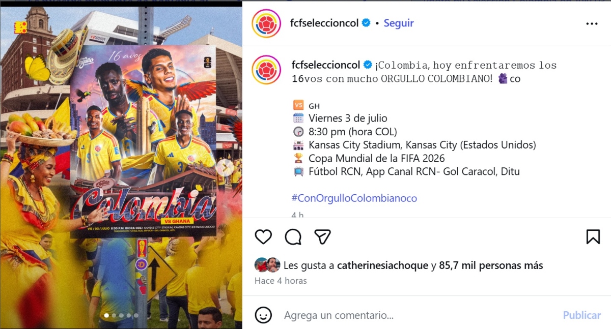 Colombia Ghana