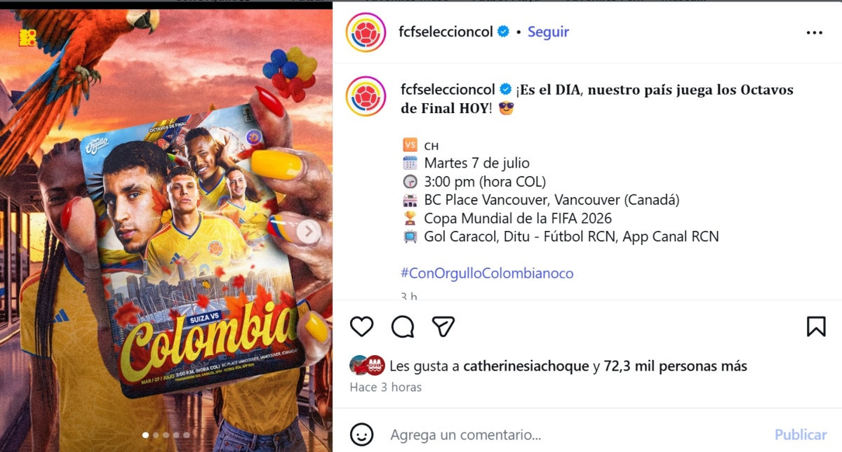 Colombia Suiza