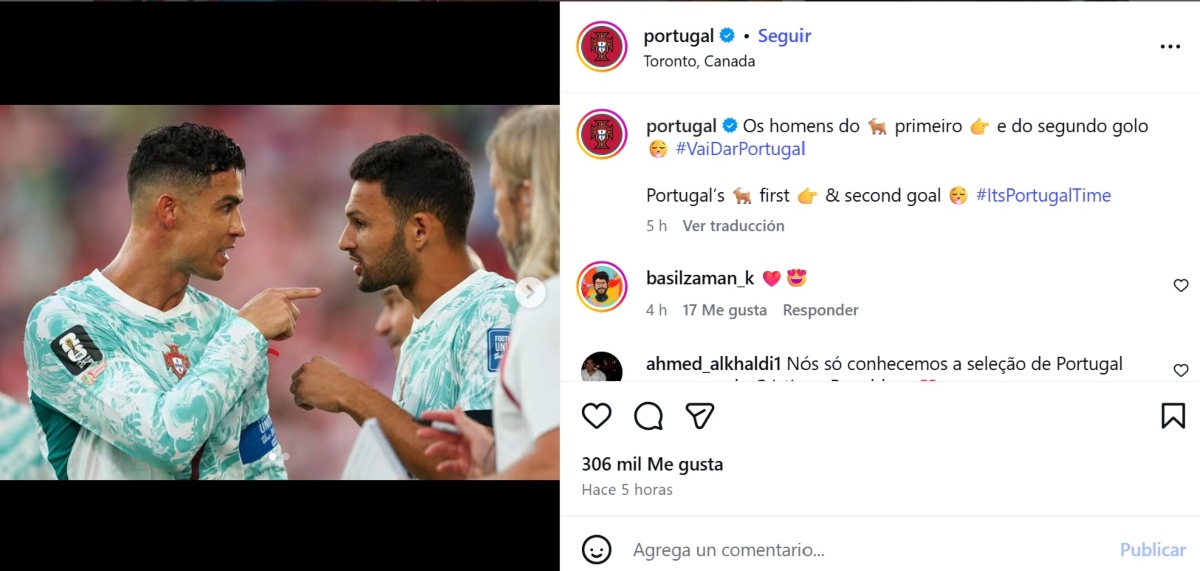 Cristiano Ronaldo guía a Portugal