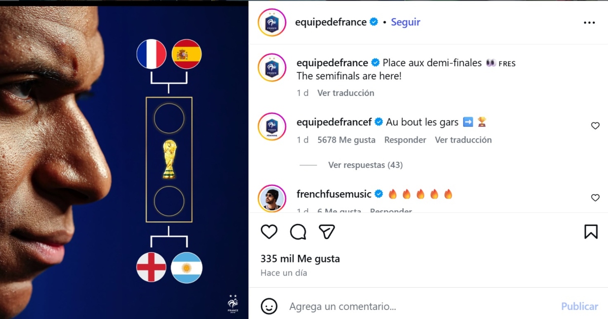 semifinal, Mundial