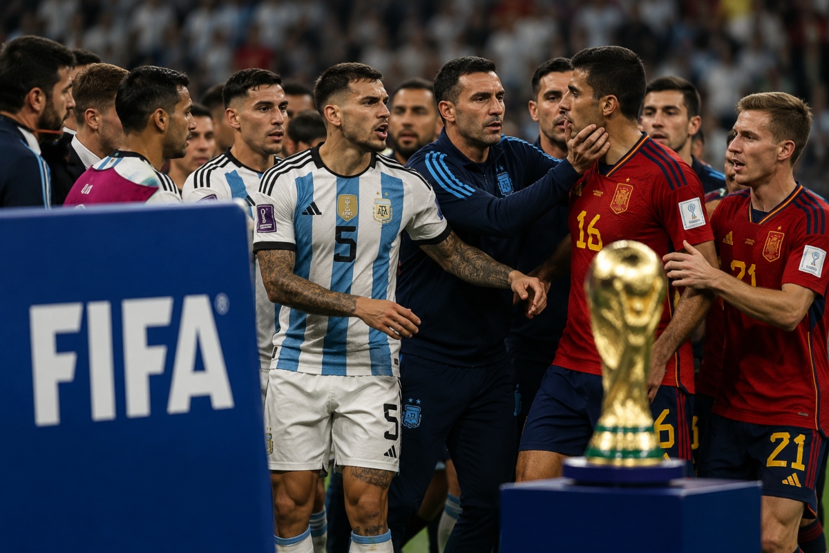 La FIFA investiga a Argentina tras la final del Mundial