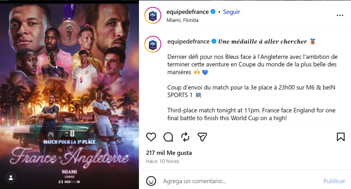 Francia Inglaterra bronce