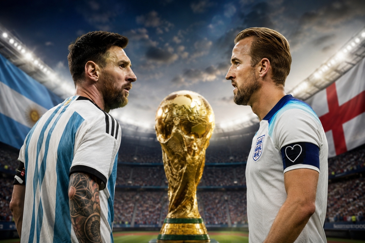 Messi vs. Kane: choque de gigantes