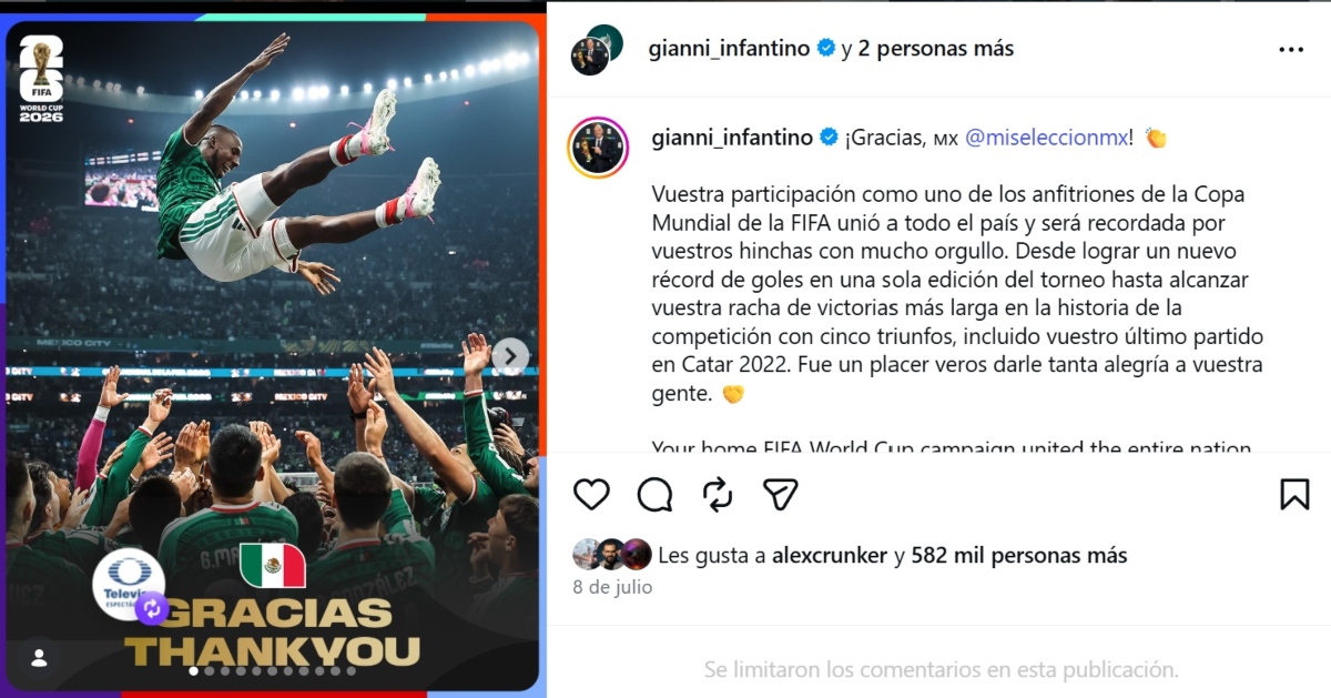 México Top 10 FIFA