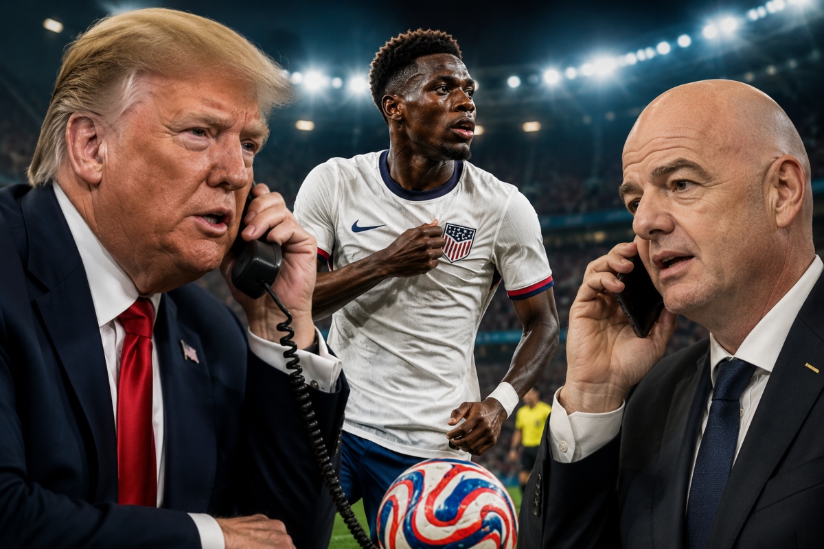 Trump admite que llamó a la FIFA
